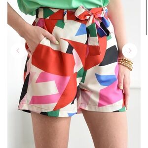 NWT Fun Print Shorts
